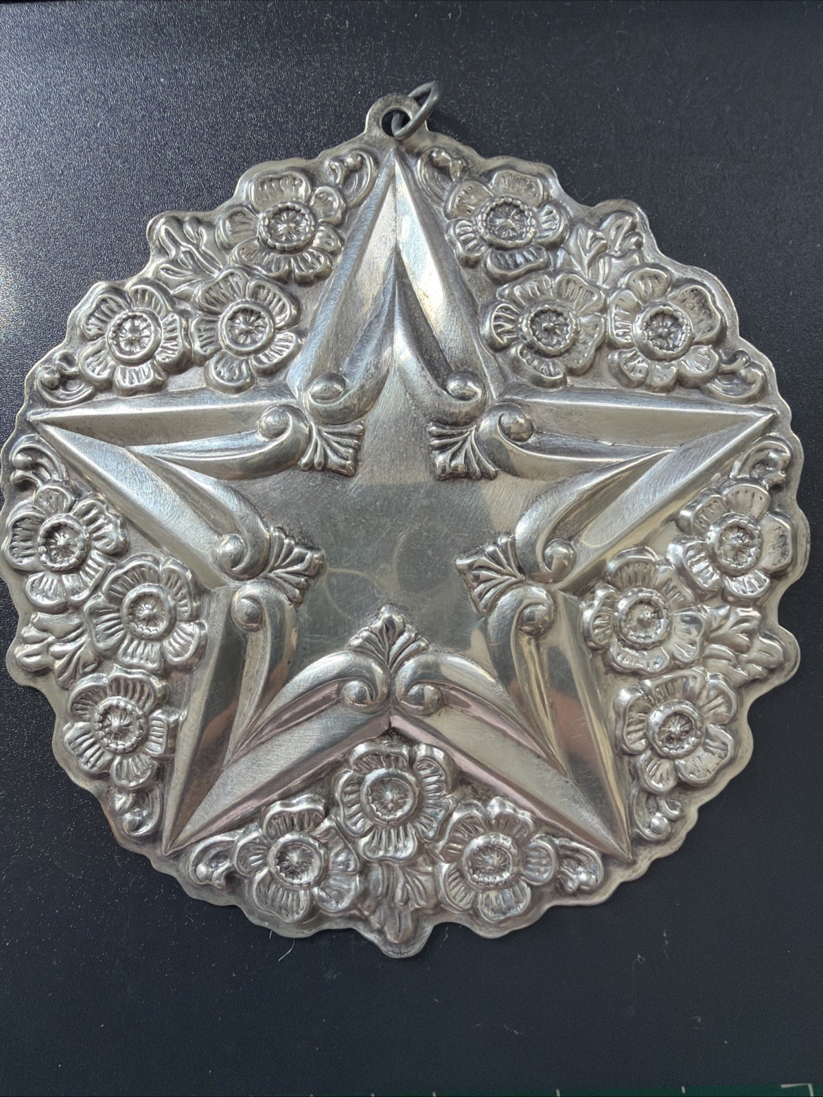Gorham Sterling Silver 1999 Buttercup Star Ornament