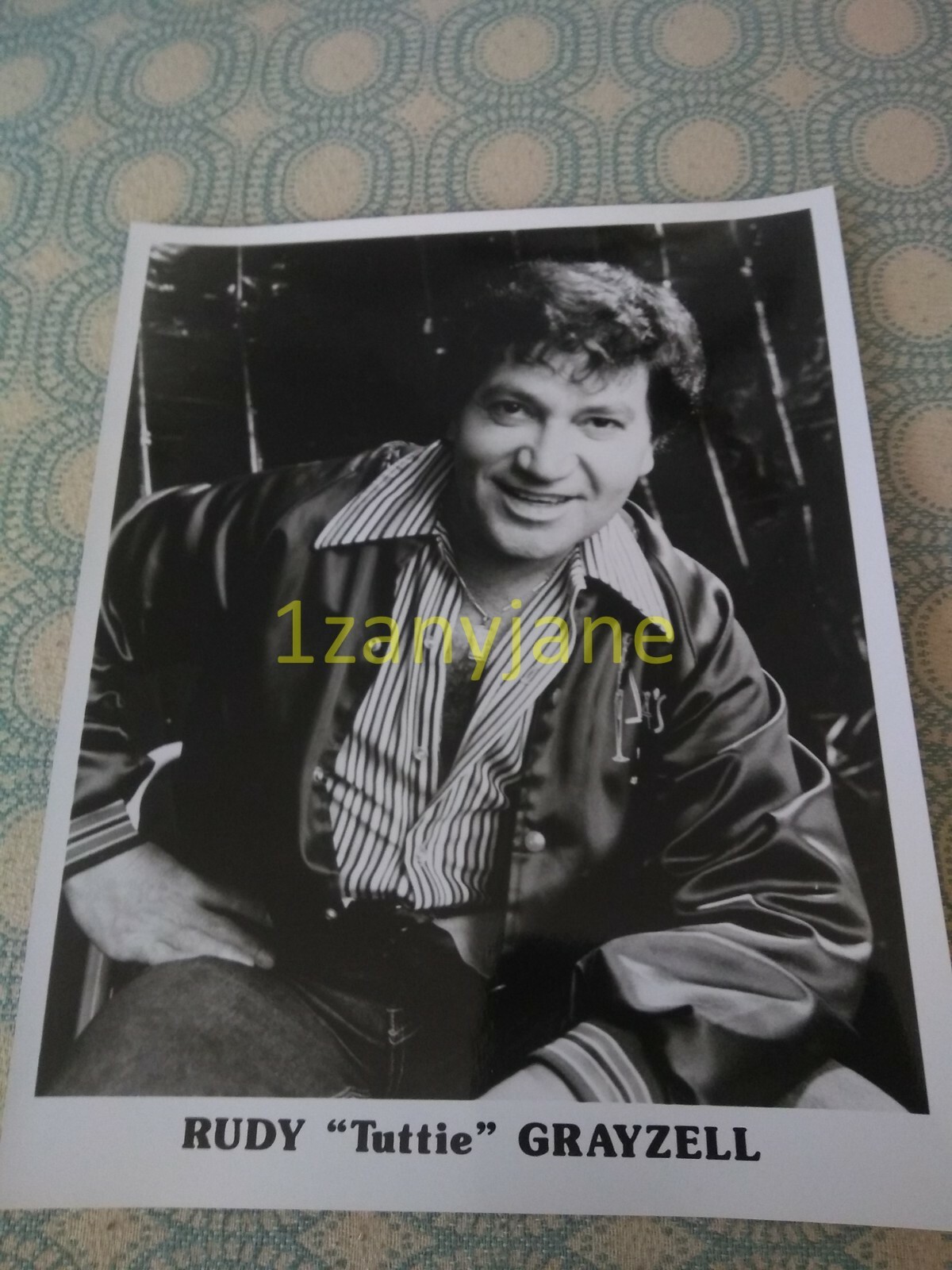 RC1381 Band 8x10 Press Photo PROMO MEDIA, RUDY \