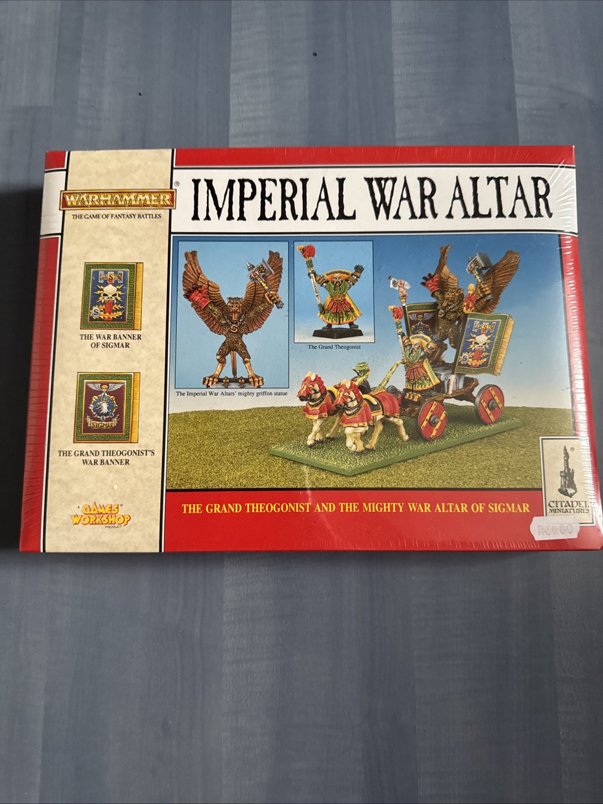 GW Warhammer Fantasy Imperial War Altar / Imperial War Altar / Metal GW Warhammer Fantasy Imperial War Altar / Imperial War Altar / Metal