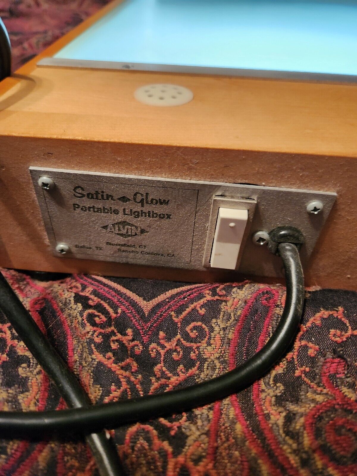 Vintage Alvin Portable Lightbox Works