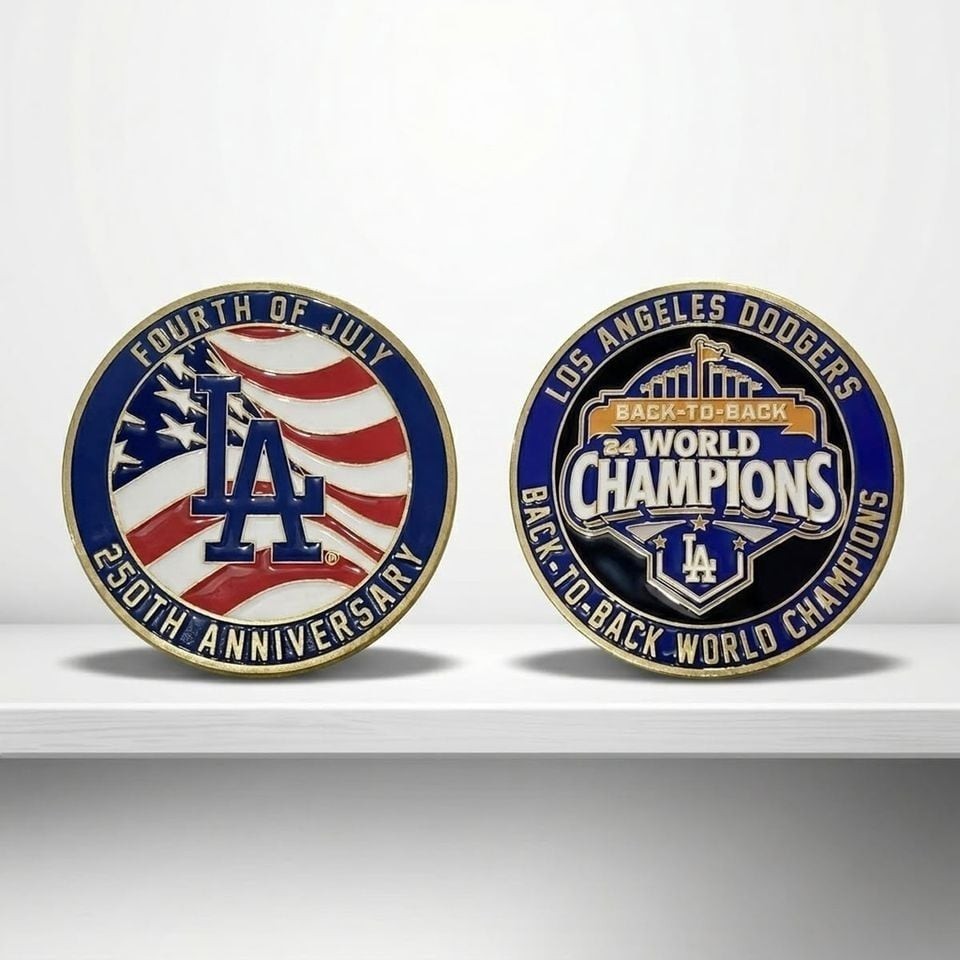 LA Dodgers A250 Commemorative Coin 2026 Giveaway (Sliver or Gold)