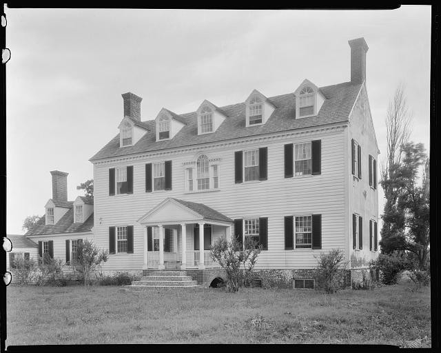 Accomack County Virginia Bowmans Folly Folly Creek 1930s Colonial House