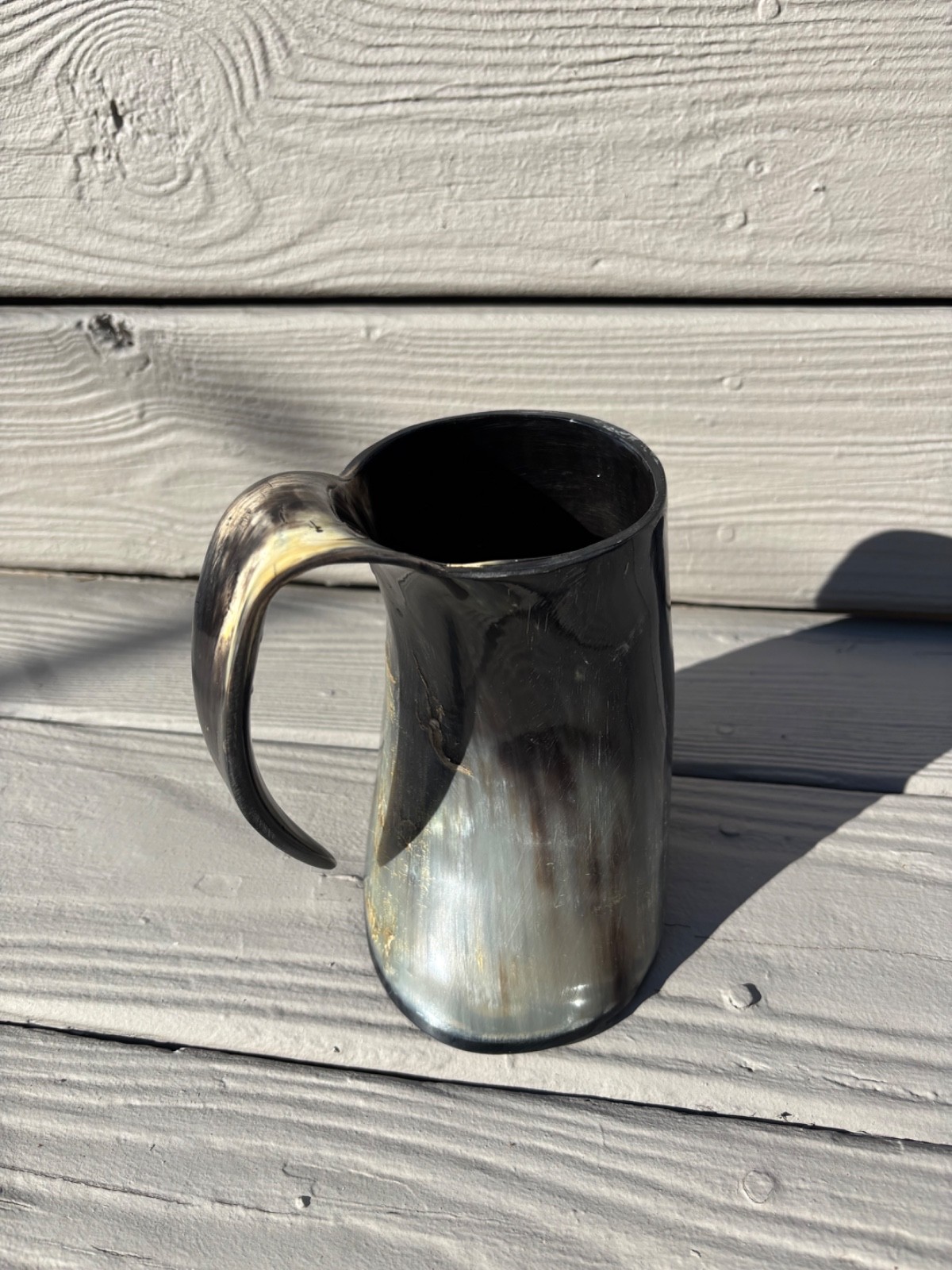  XL AleHorn Viking Drinking Horn Tankard Mug 6.5\