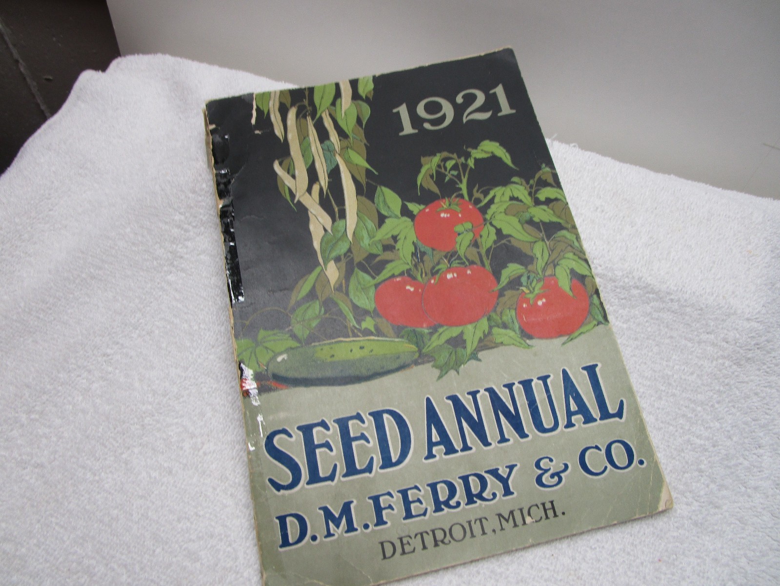 ANTIQUE 1921 D. M. FERRY ANNUAL SEED CATALOG