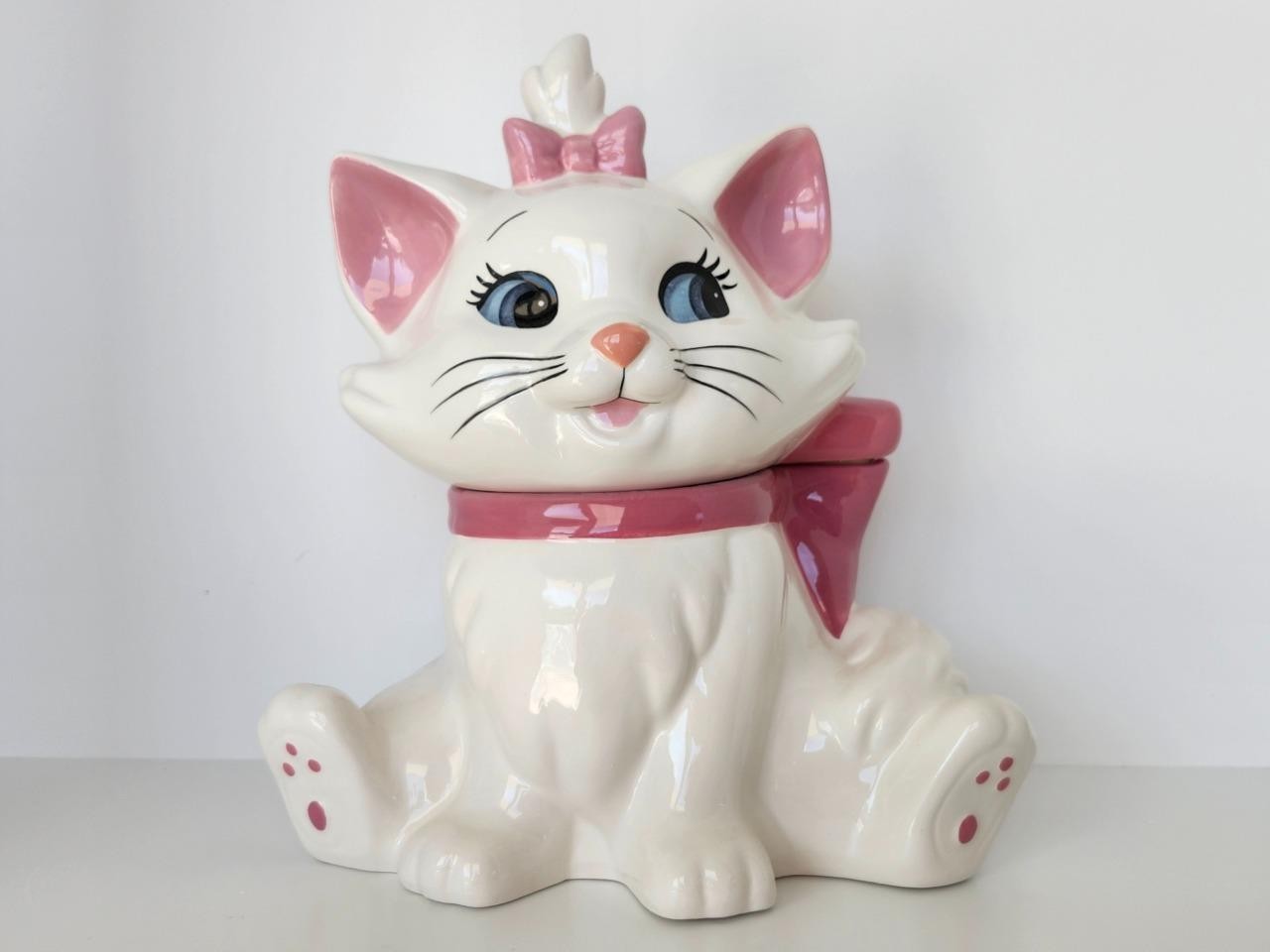 New Damage Chip Out Disney The Aristocats Marie Figural Cookie Jar Canister Cat