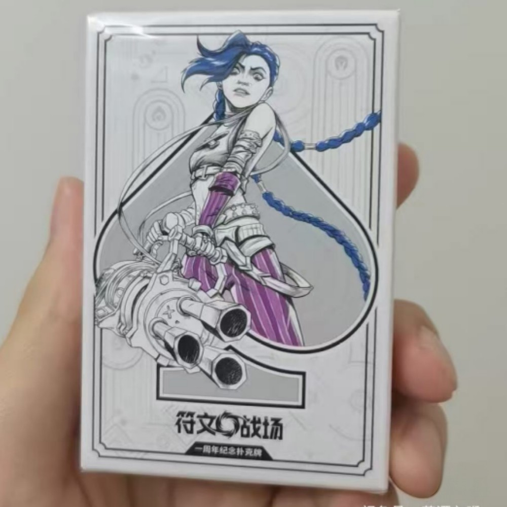 Riftbound LOL Chinese 1st Promo Playing Poker Card Jinx Ahri Teemo Yasuo Sealed
