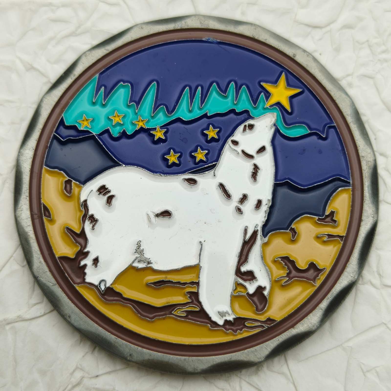 Pt Barrow Alaska Polar Bear Challenge Coin
