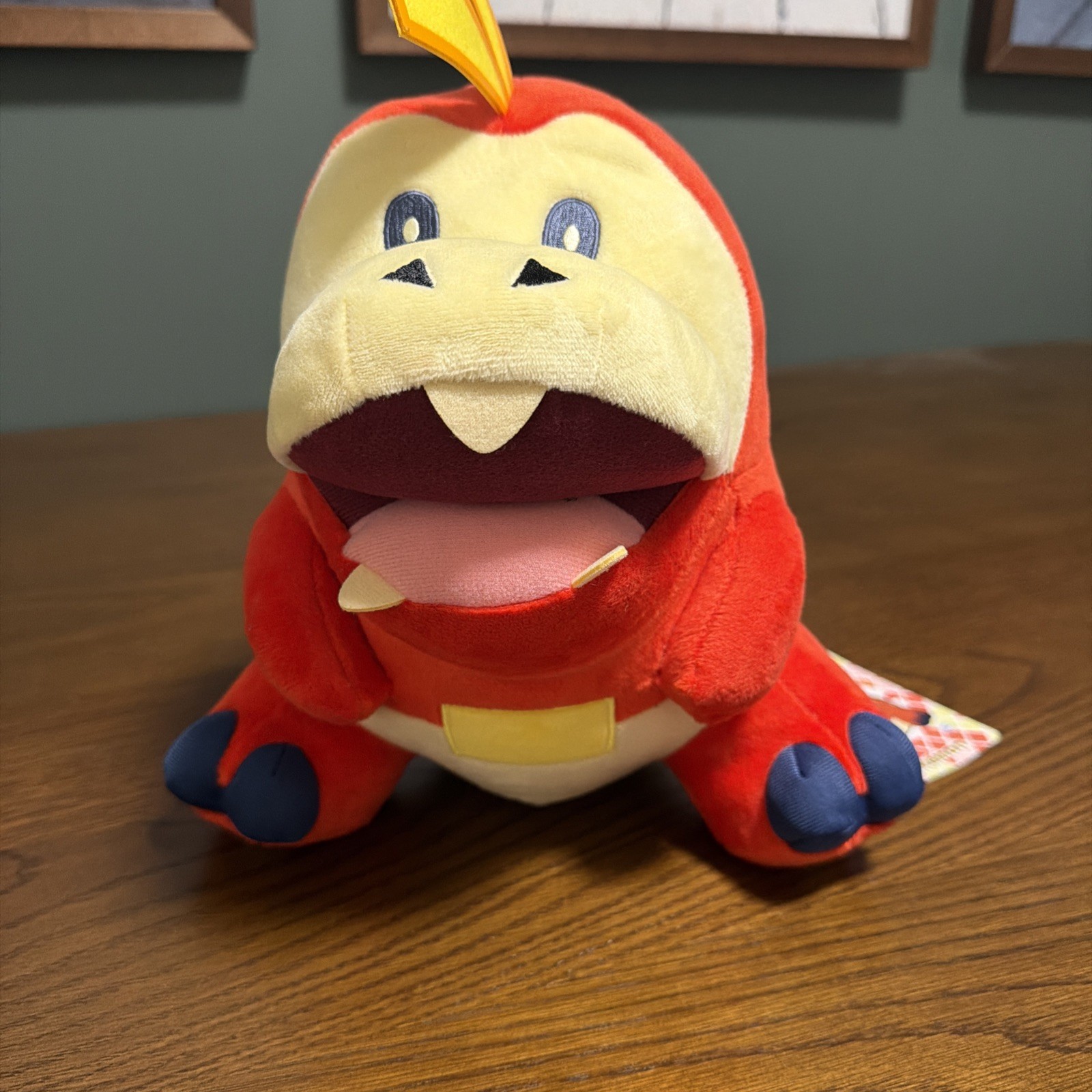 Pokemon Center Original Plush Stuffy Fuecoco Scarlet / Violet - NEW With Tag