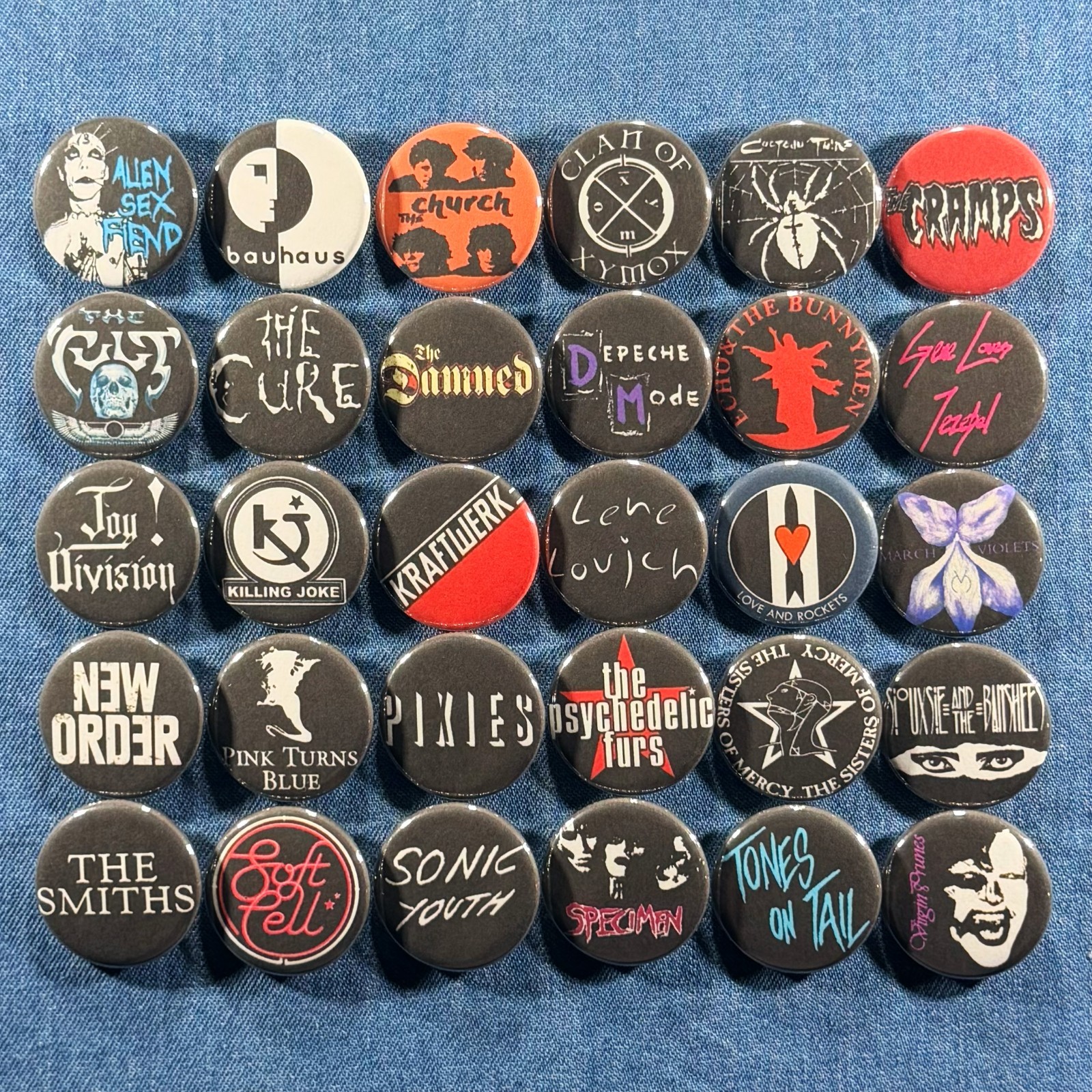 80s Goth Post Punk Bands 1.25\