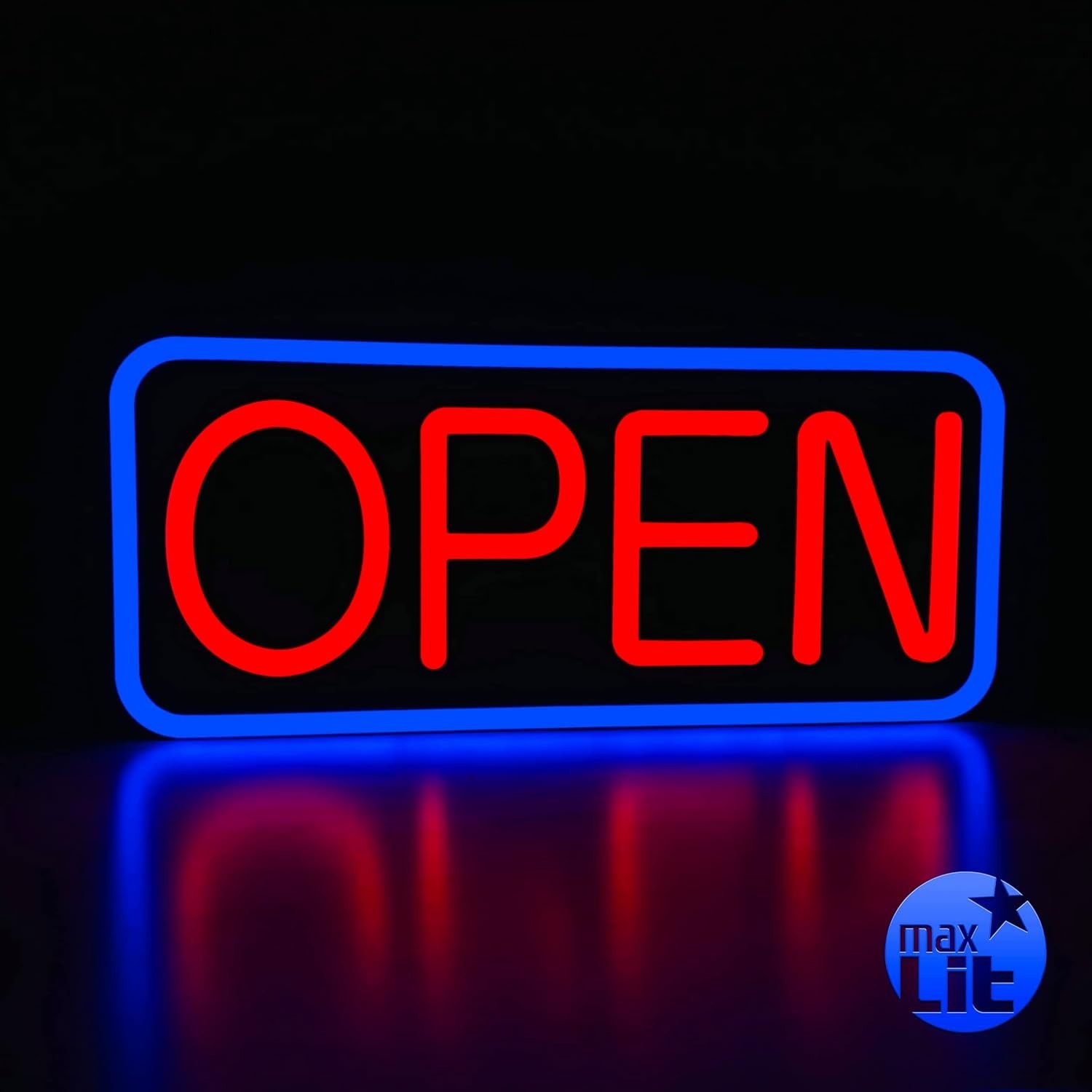 21'' x 10'' Indoor Ultra Bright LED OPEN Sign - Durable & Energy Saving Design