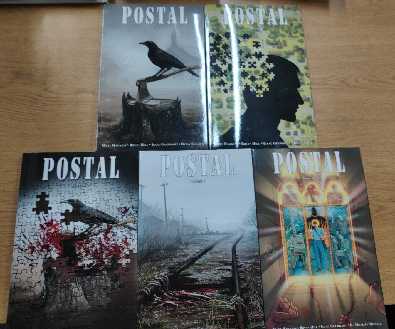 Postal graphic novel TPB volumes #1-5 NM