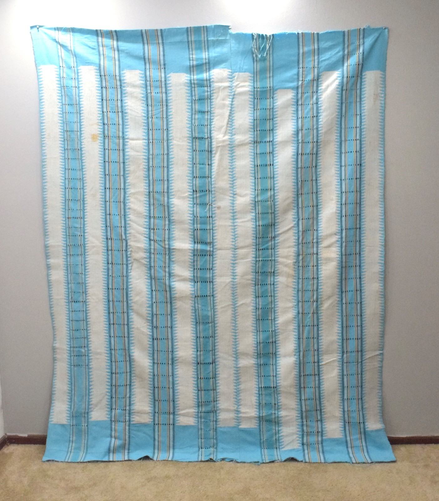 African Nigerian Aso-Oke Cloth Fabric