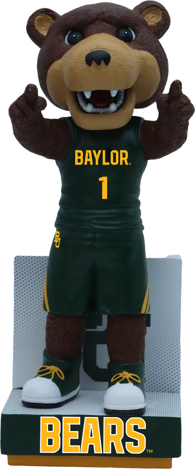 Bruiser Baylor Bears Mascot Bobblehead NCAA College