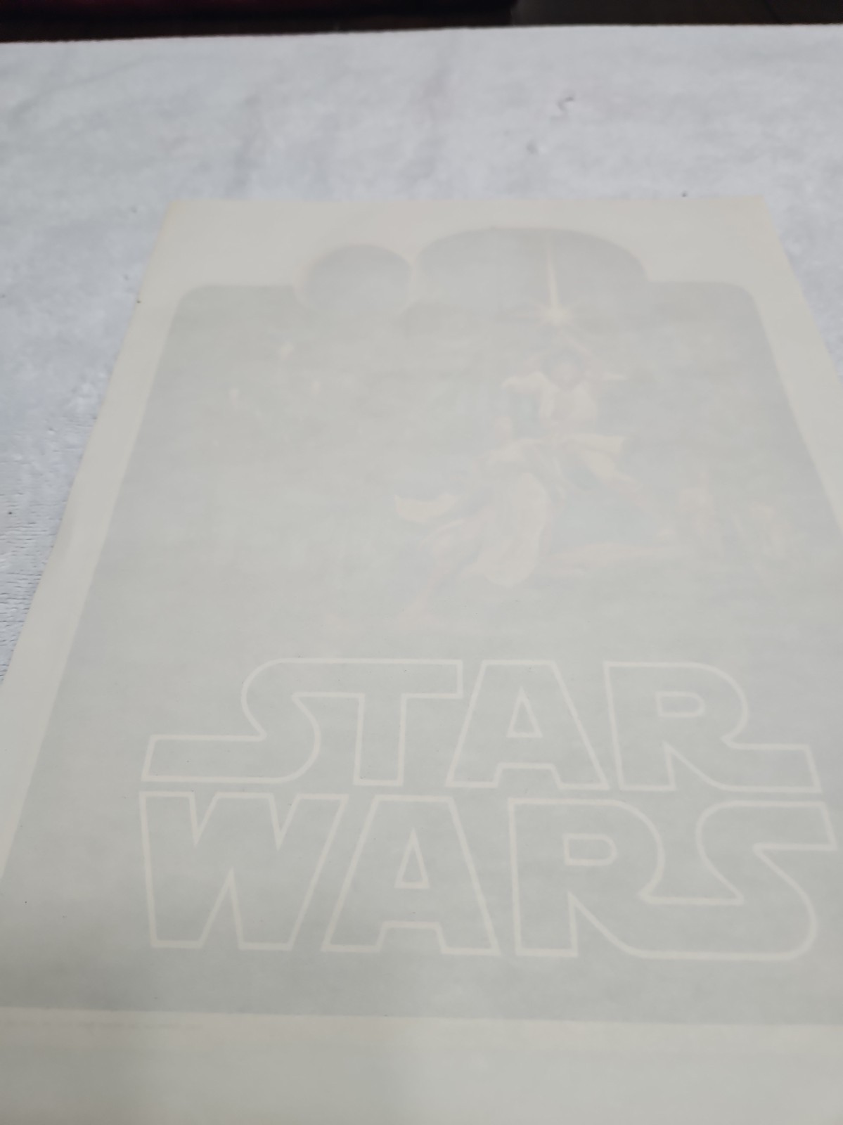 Vintage Star Wars IRON ON T-SHIRT TRANSFERS 107 Vintage Star Wars IRON ON T-SHIRT TRANSFERS 107