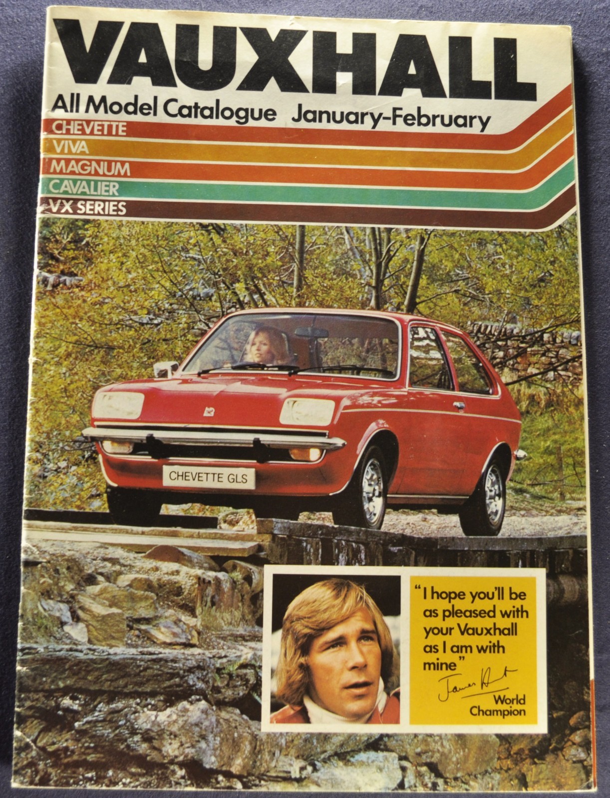 1977 Vauxhall Catalog Brochure Chevette Viva Magnum Cavalier VX Nice Original