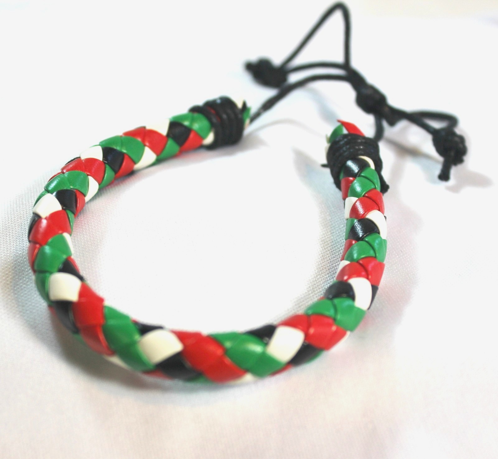 New Palestinian Flag Braided Bracelet Palestine Four Colors Flag Wristband # C