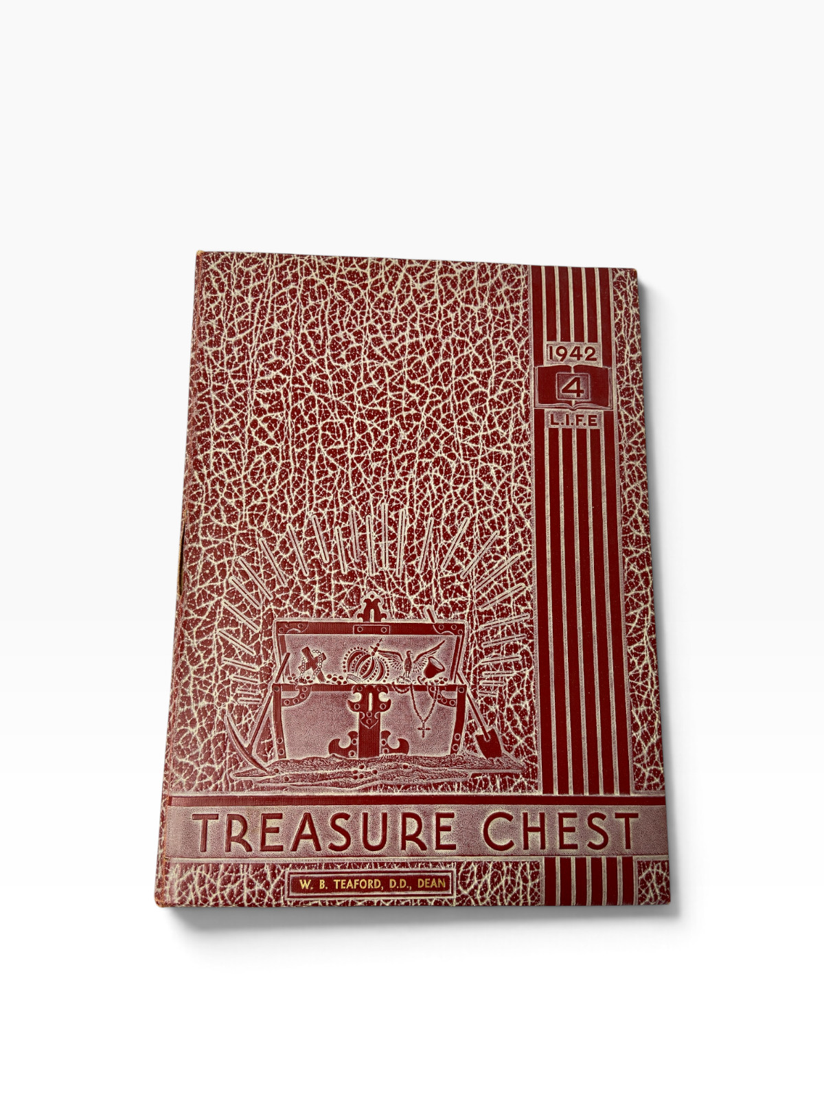 Treasure Chest 1942 L.I.F.E. Bible College Los Angeles Yearbook Aimee McPherson