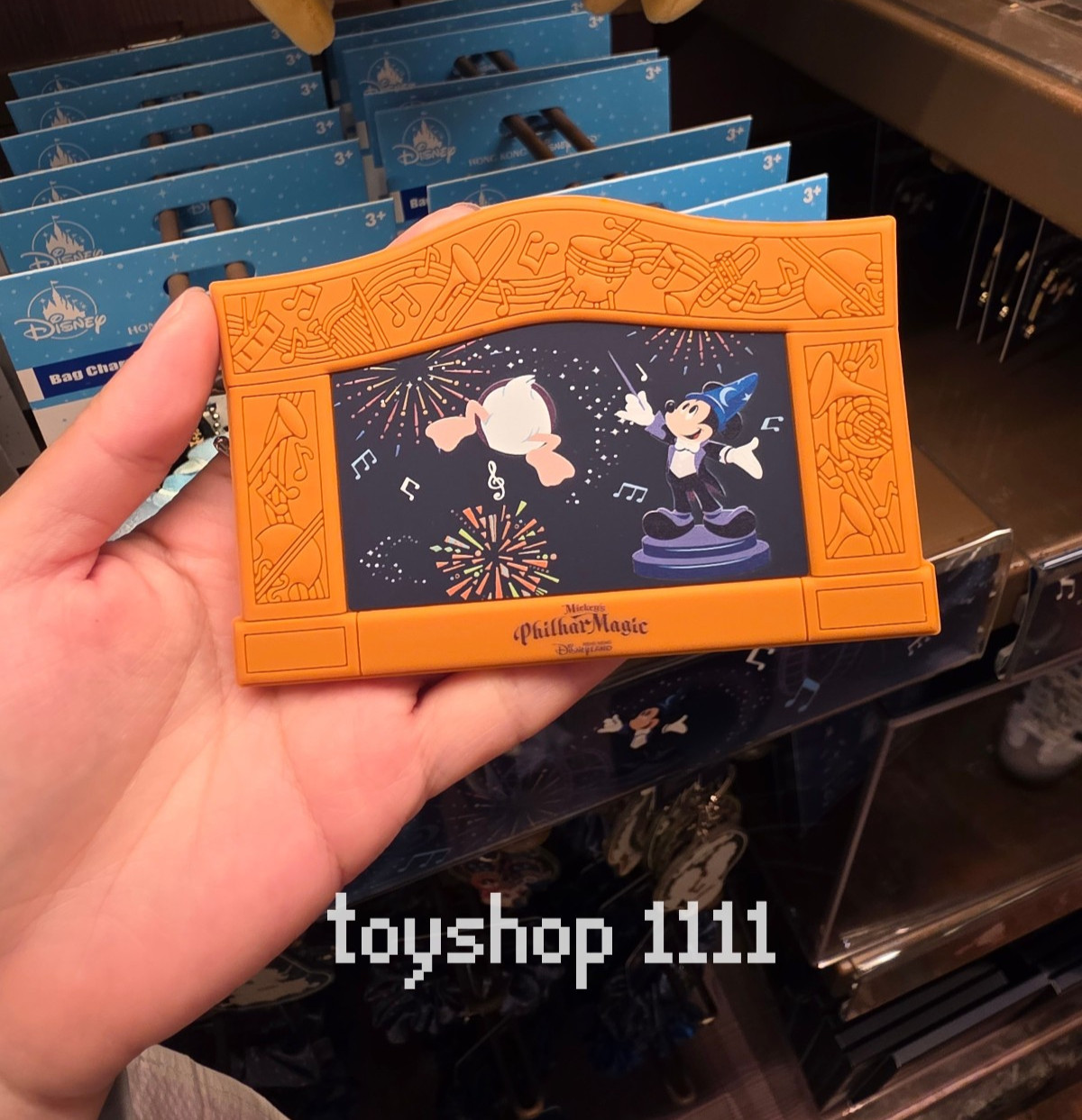 2026 Hong Kong Disney Mickey’s PhilharMagic Theater fridge Magnet Mickey mouse