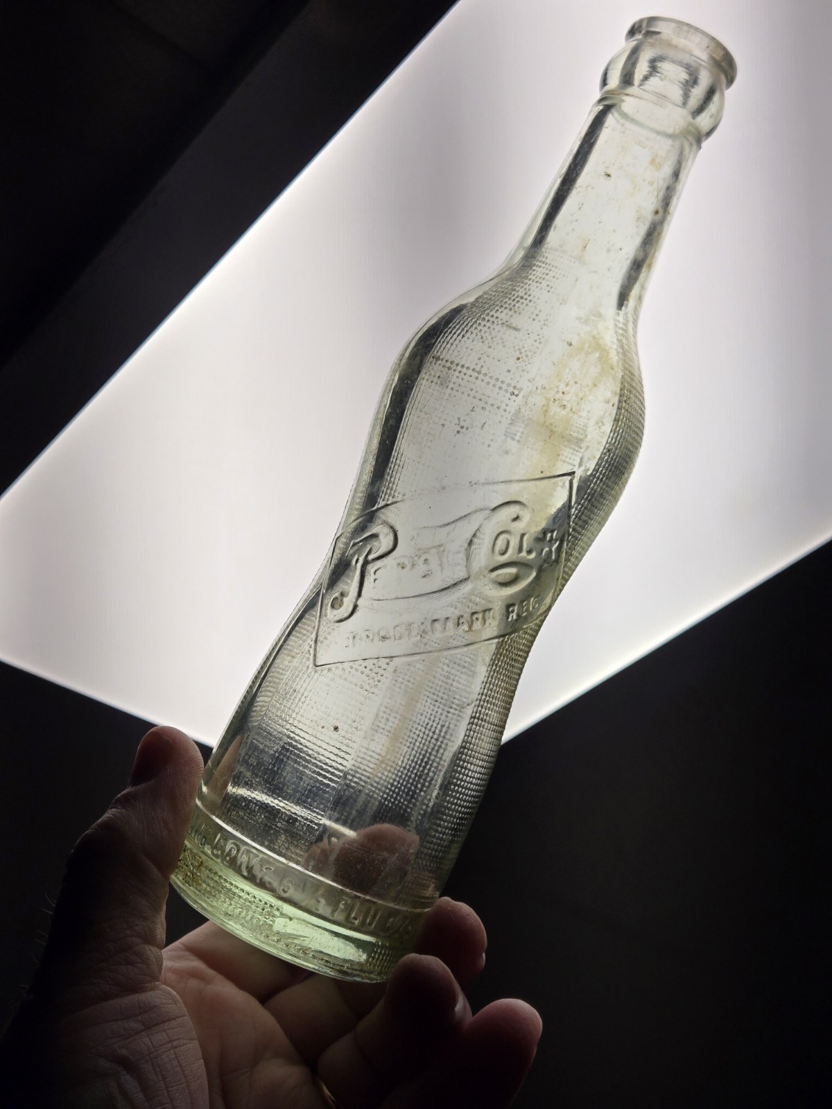Old Vintage 1920\'s PEPSI COLA Peanut Pinch Soda bottle no town name good shape Old Vintage 1920\'s PEPSI COLA Peanut Pinch Soda bottle no town name good shape