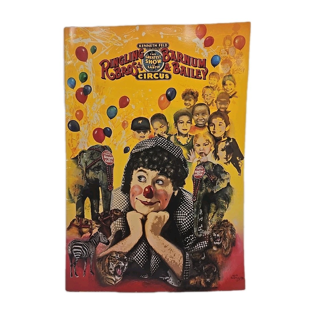 Ringling Bros. & Barnum & Bailey Circus Program, 123 Edition 1993 WS7E