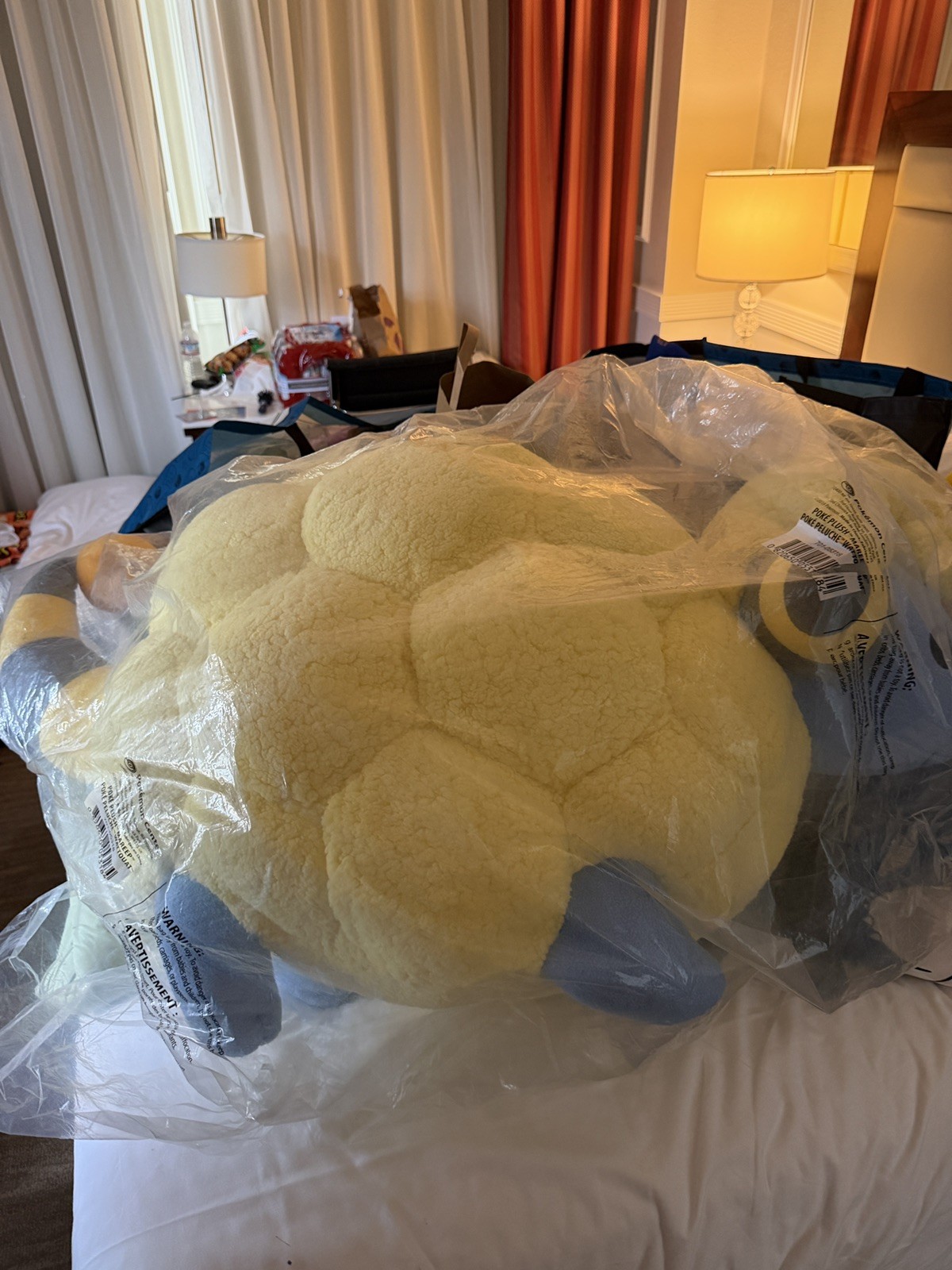 Pokemon Center Online Size Mareep life 1/1 Scale Big Plush Doll Stuffed Japan Pokemon Center Online Size Mareep life 1/1 Scale Big Plush Doll Stuffed Japan