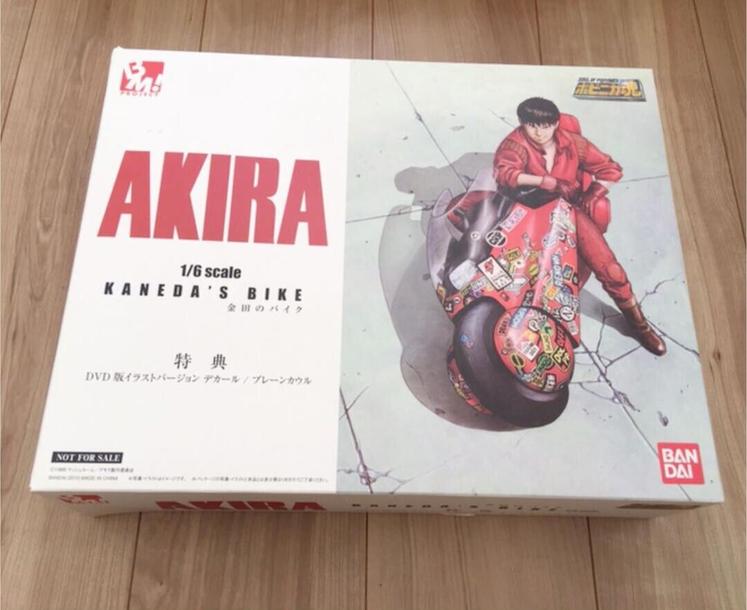 BANDAI PROJECT BM 1/6 AKIRA Kaneda\'s Bike Bonus DVD Ver. Illustration Decal NEW
