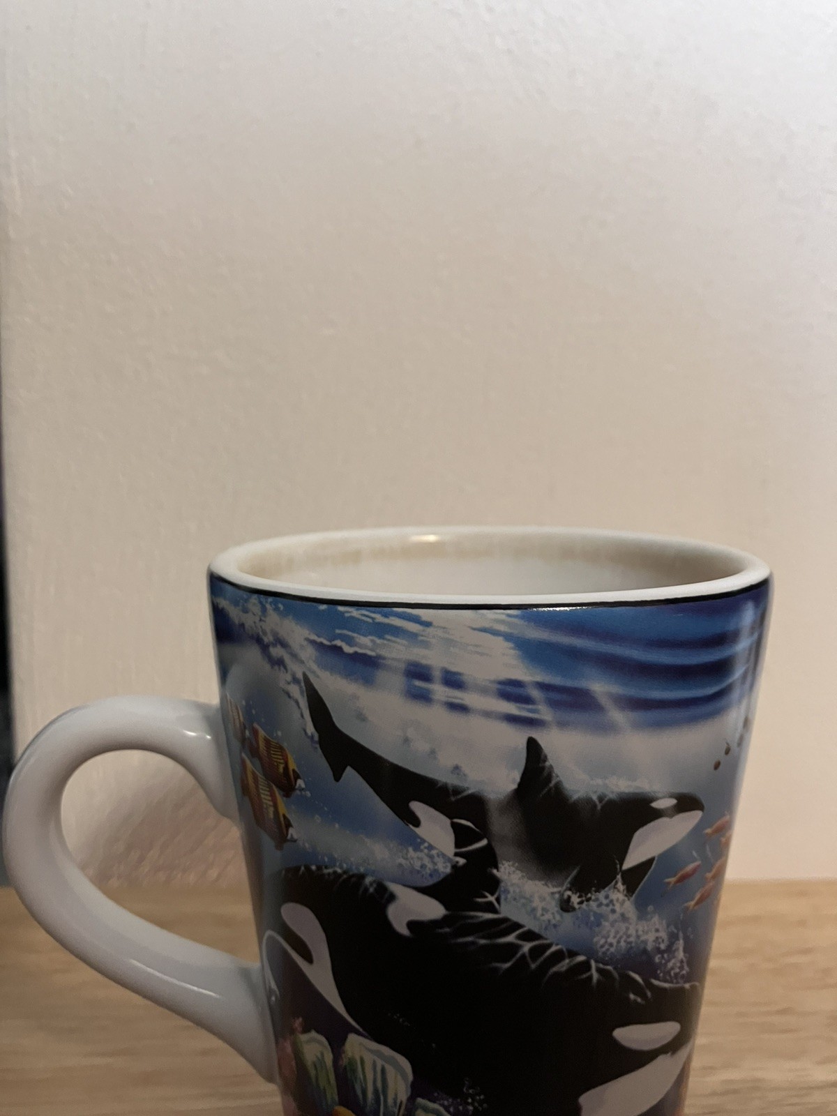 SeaWorld Killer Whale Orca Shamu Coffee Cup Tea Mug | Sea World