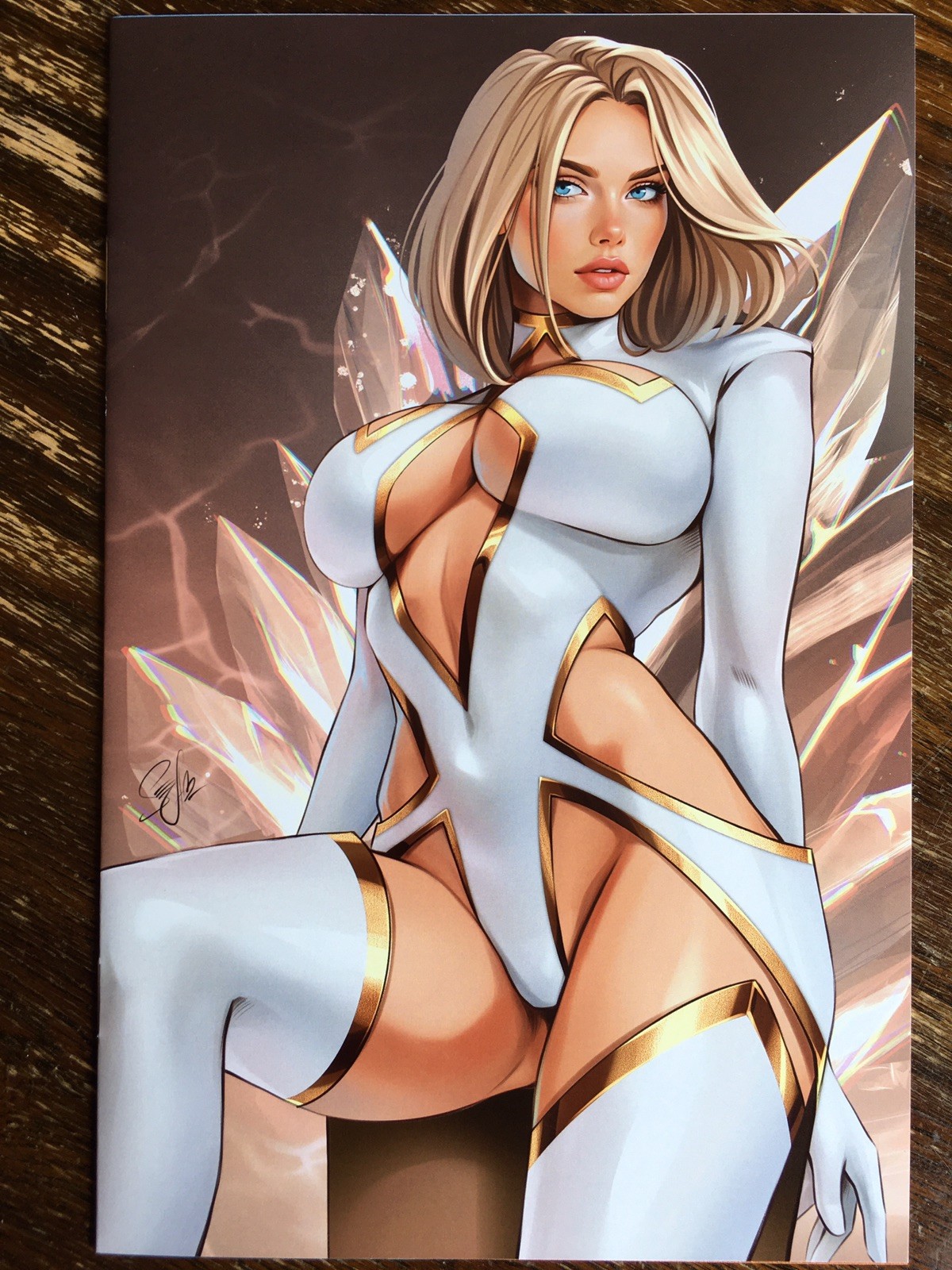 WAIFU CHRONICLES 1 ARTIC DIAMOND EMMA FROST COSPLAY SINYUKHINA COMBINED S&H