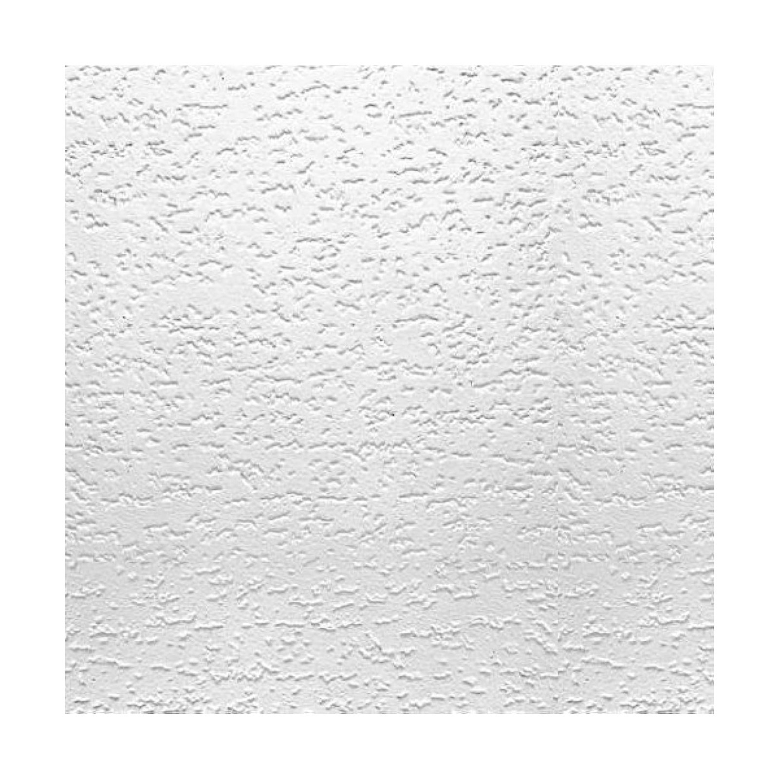 USG INTERIORS 4240 Tivoli Textured Ceiling Tiles,12x12 Inch, Qty 32.