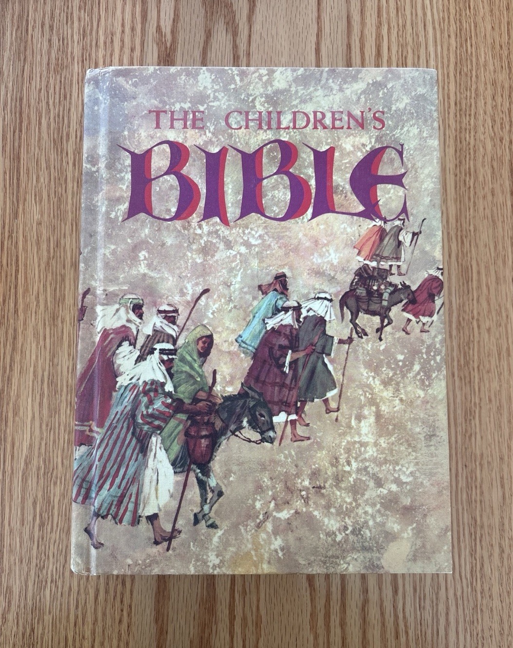 Vintage 1965 The Children’s Bible Book Hardcover Golden Press