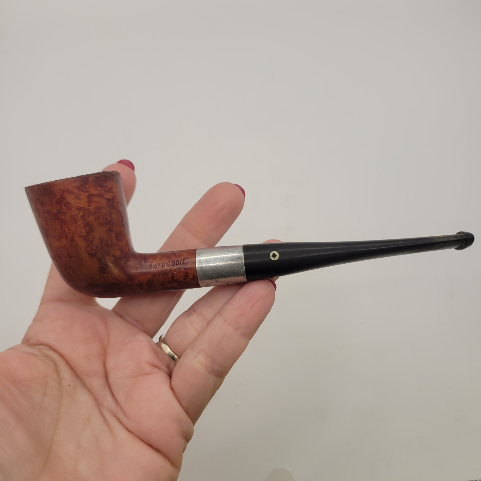 Vintage KAYWOODIE SIGNET   Estate Tobacco Smoking Pipe