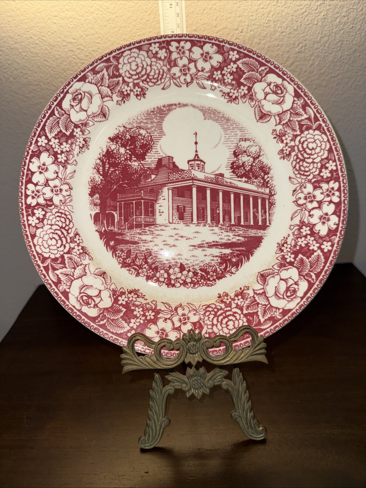 Homer Laughlin Early American Homes Mt. Vernon Washington\'s Home 9\