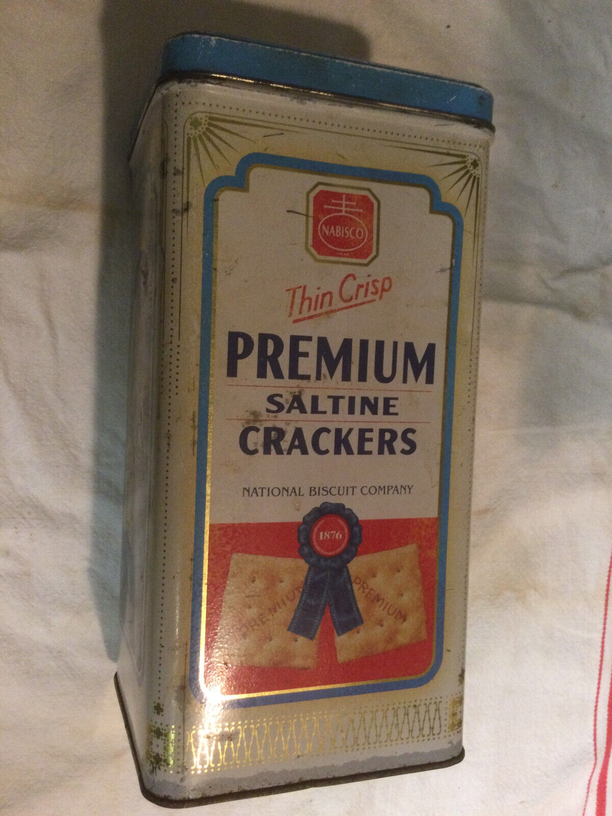 Rare Nabisco Cracker Collector Tin 1993. Empty