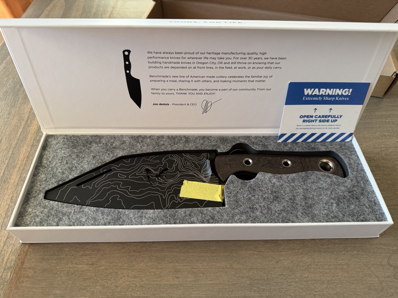 Benchmade Station Knife 4010bk-2303