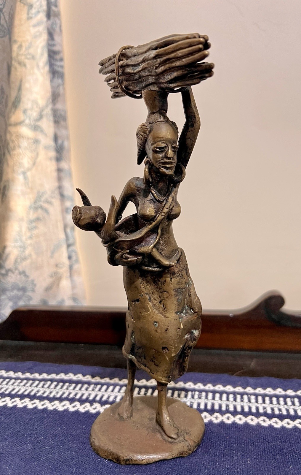 Vintage Bronze African Tribal 9