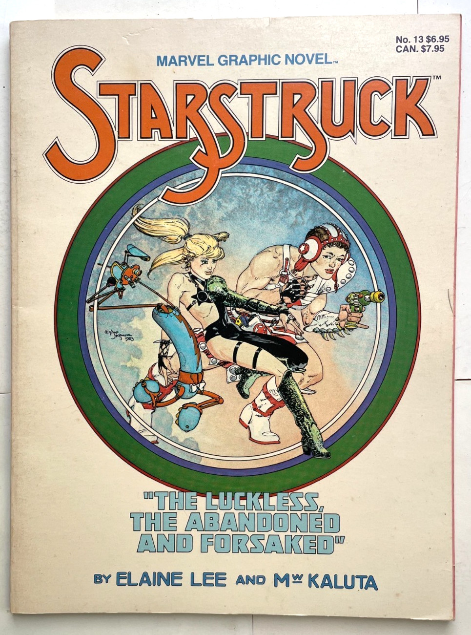 STARSTRUCK - Marvel Graphic Novel TPB **ELAINE LEE/MIKE KALUTA** -1984 STARSTRUCK - Marvel Graphic Novel TPB **ELAINE LEE/MIKE KALUTA** -1984