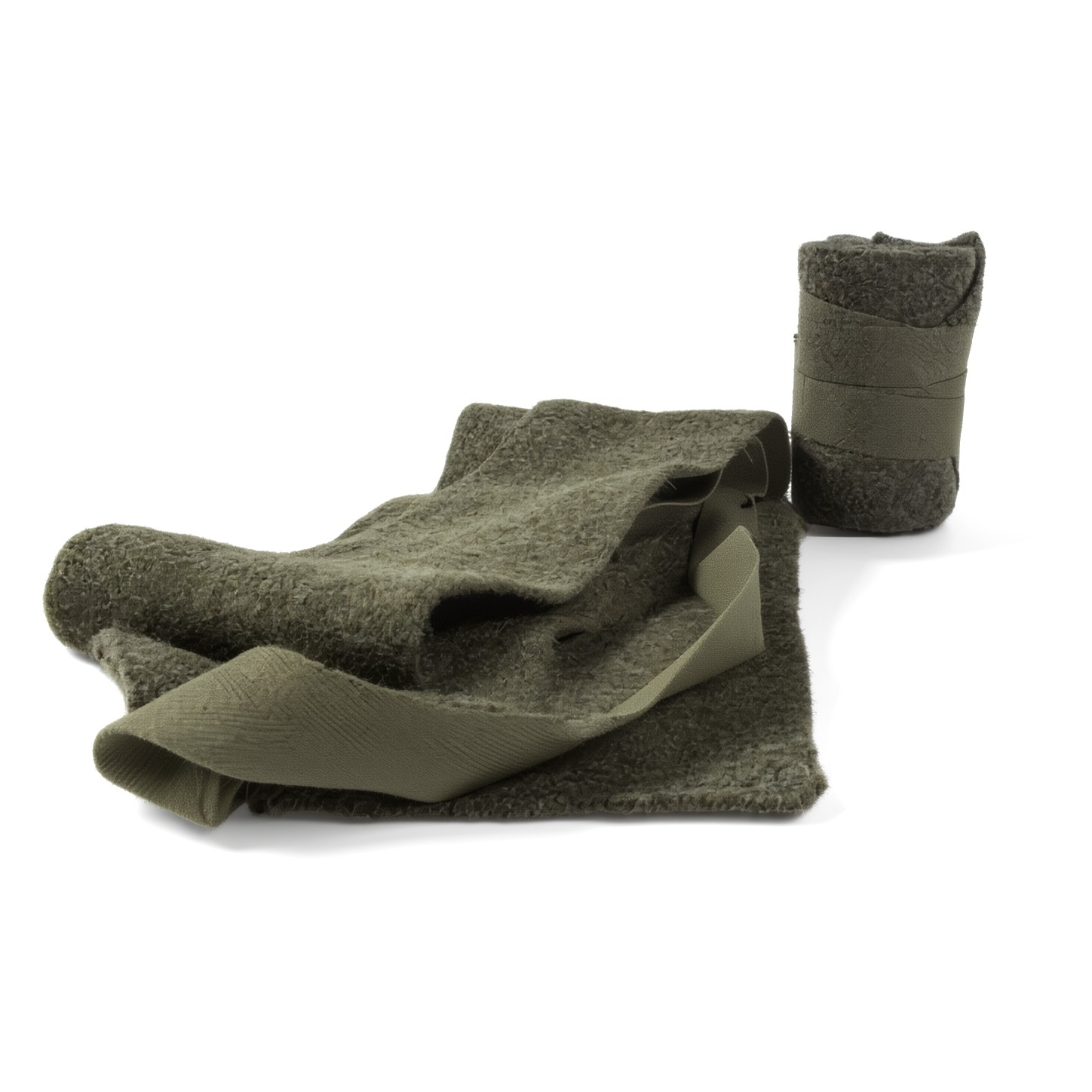 Authentic Belgian Army Wool Leg Wraps 100% Wool Insulated Leg Warmers