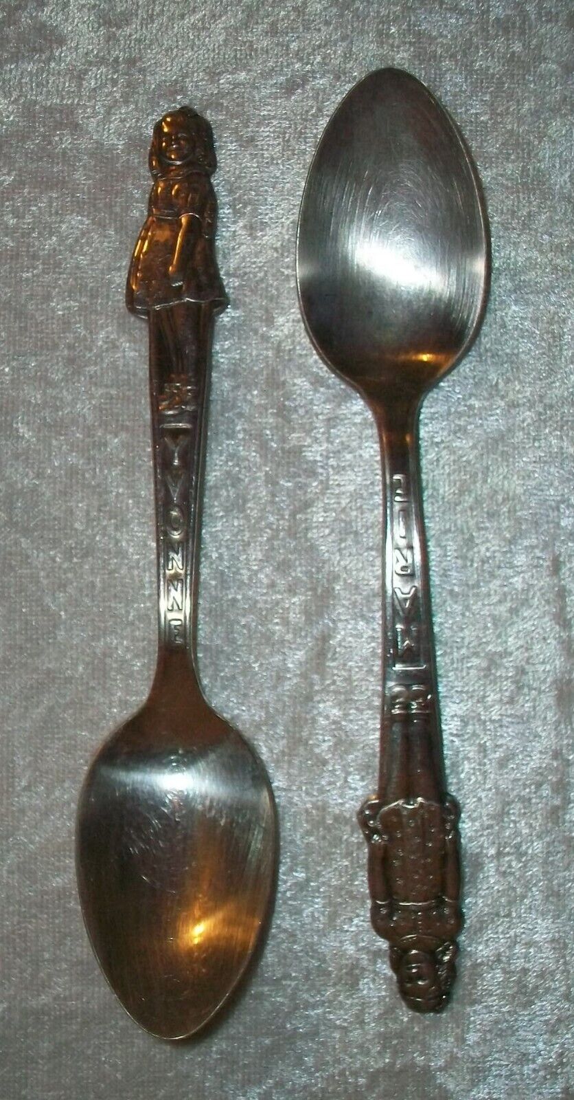 Vintage 1939 Carlton Silver Plate Marie Yvonne Dionne Quintuplets Teaspoon Spoon