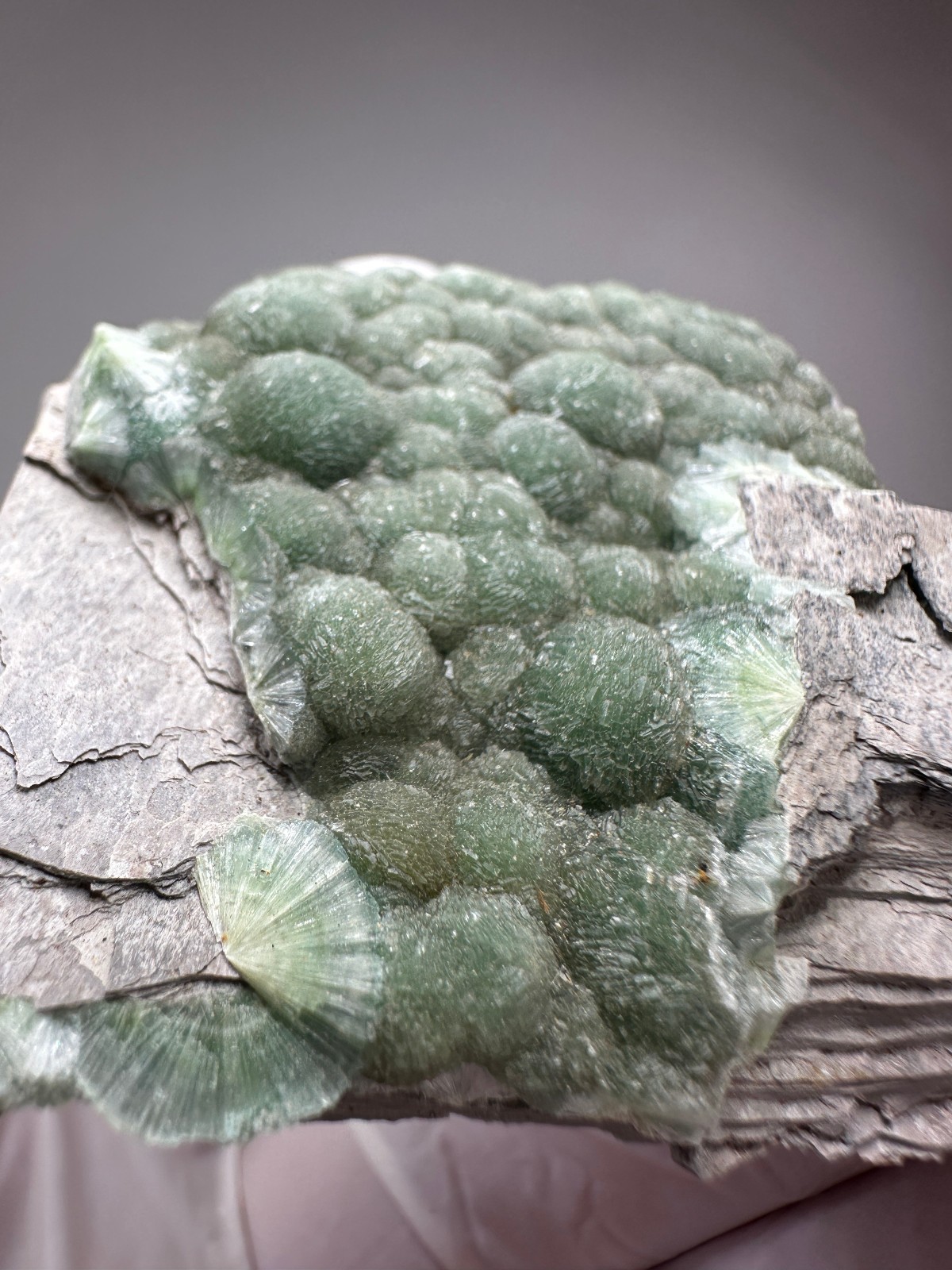 Beautiful RARE GREEN Wavellite Specimen from Arkansas
