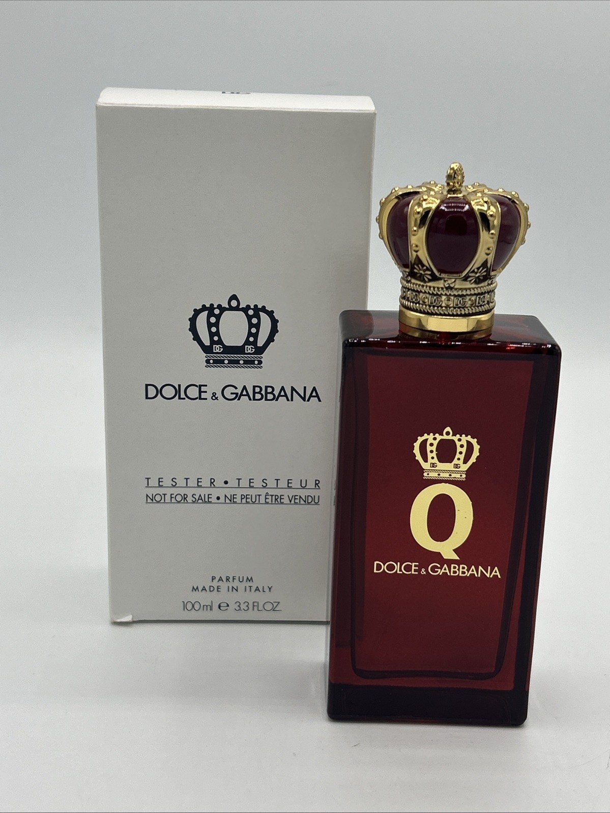 Q by Dolce & Gabbana Parfum for Women 3.3 / 3.4 oz 100 ml NEW TSTER BOX