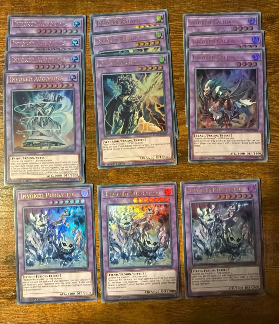 🔥Yu-Gi-Oh 36x Invoked + Shaddoll High Rarity DeckCore Mechaba, Aleister etc🔥 🔥Yu-Gi-Oh 36x Invoked + Shaddoll High Rarity DeckCore Mechaba, Aleister etc🔥