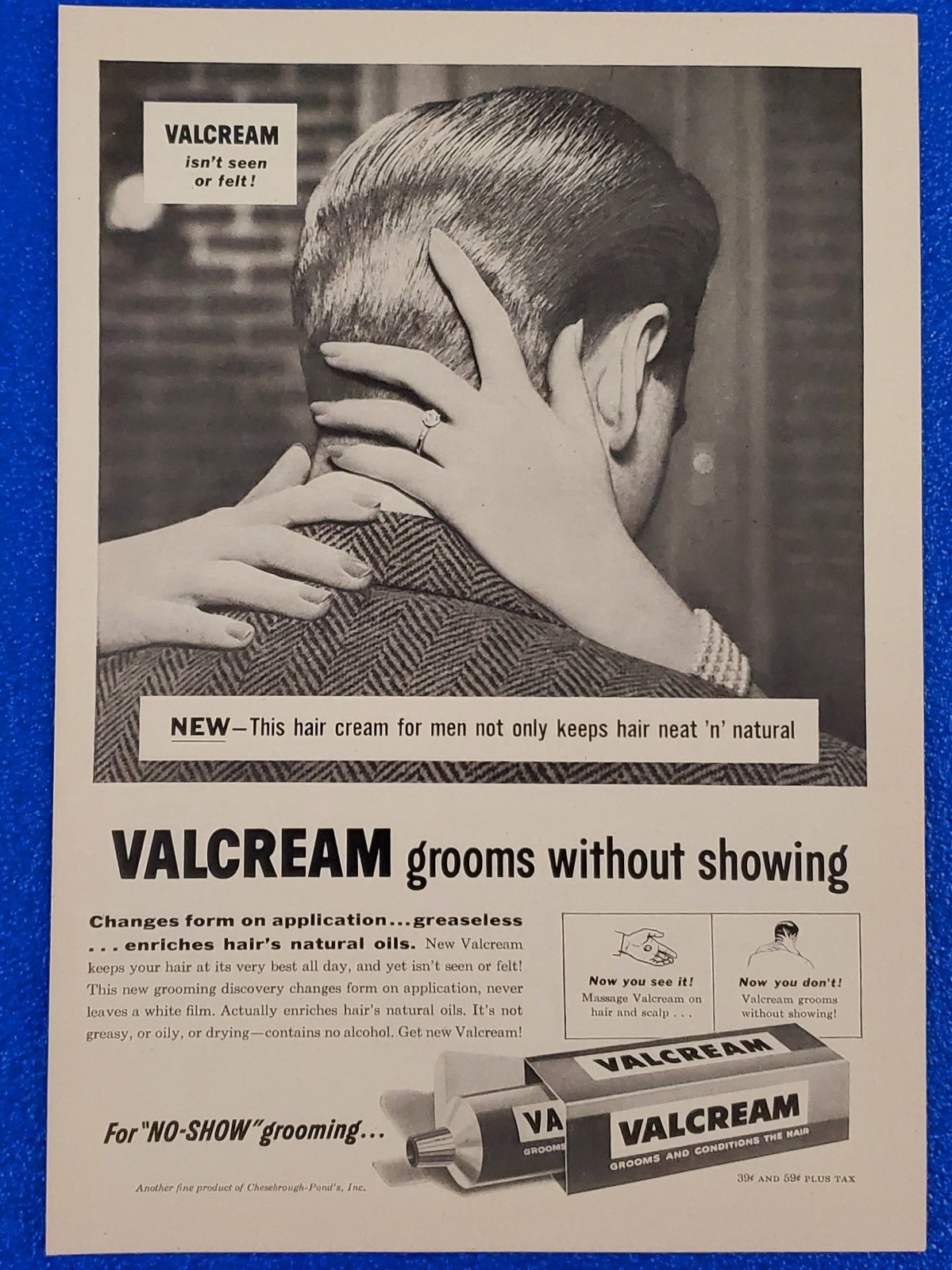 1957 MEN'S VALCREAM 