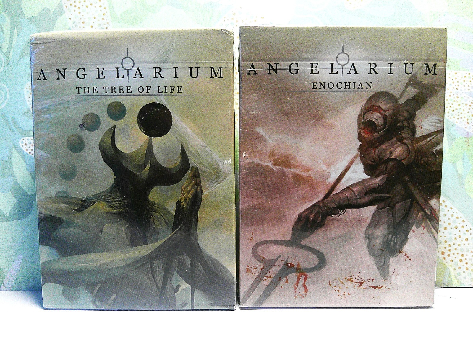 TWO DECKS NEW SEALED ANGELARIUM TREE OF LIFE & ENOCHIAN BY ALBINO DRAGON USPCC