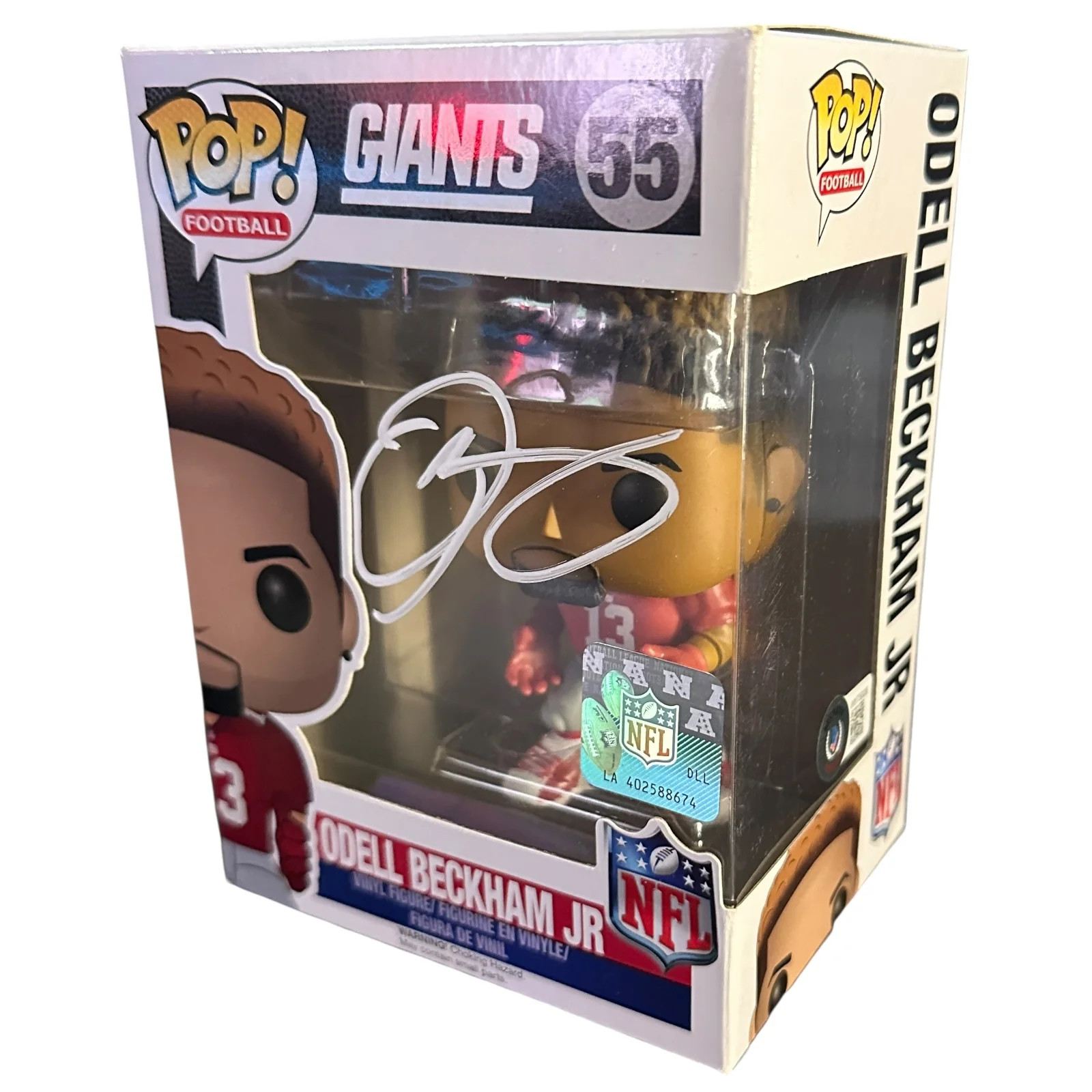 Odell Beckham Jr. Autographed Funko Pop - Beckett