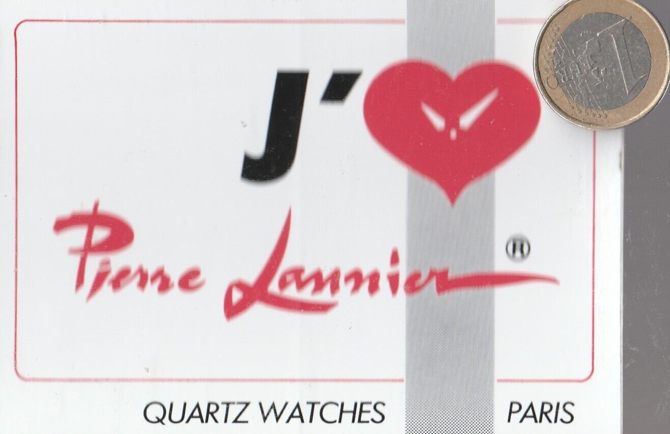 STICKER. Watches. PIERRE LANNIER in Paris