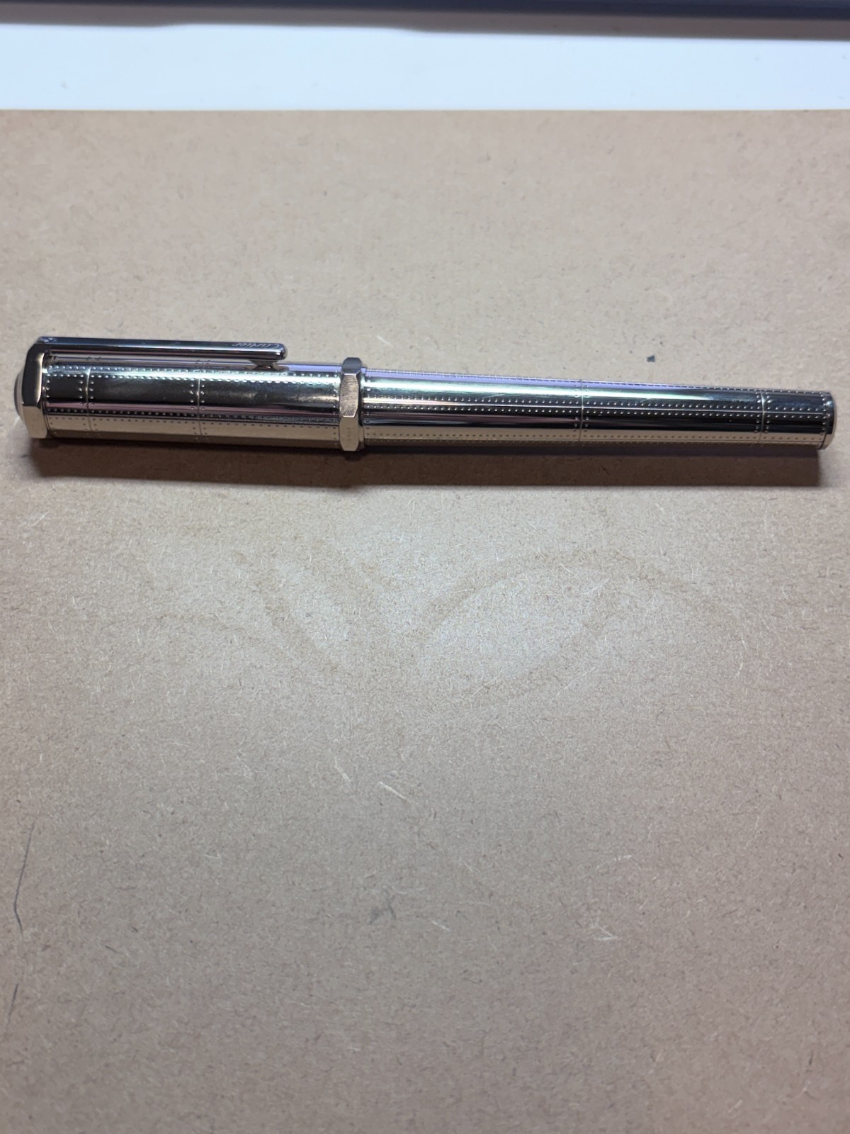 CARTIER -- Palladium plated rollerball pen, FULL SET - PRICE DROP