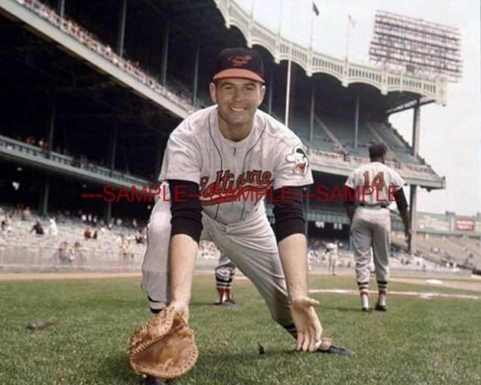 JIM GENTILE Orioles  5x7 Borderless PHOTO Taken at Yankee Stadium (154-y)