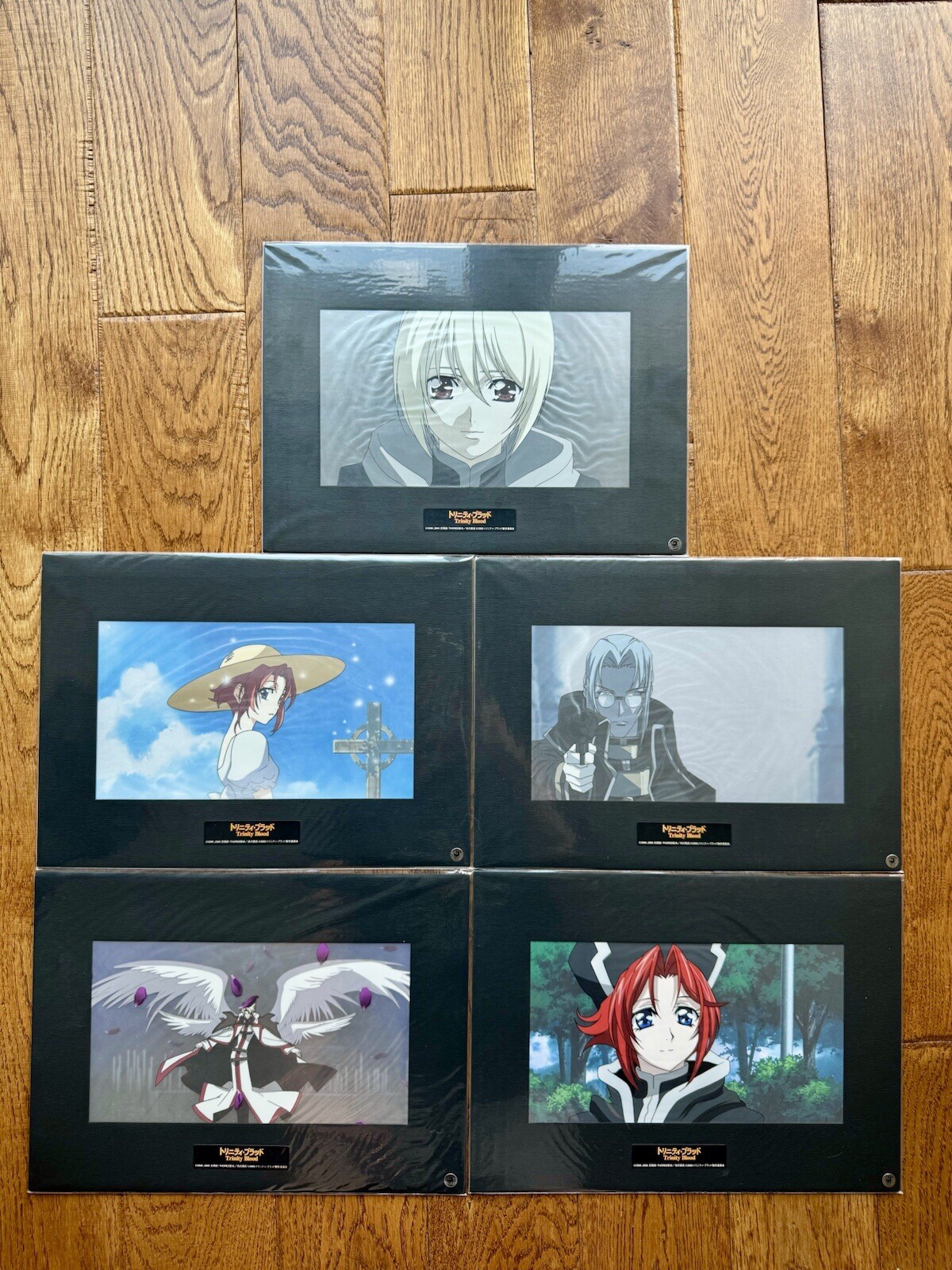 Anime Cels Trinity Blood Rilezu Lot.