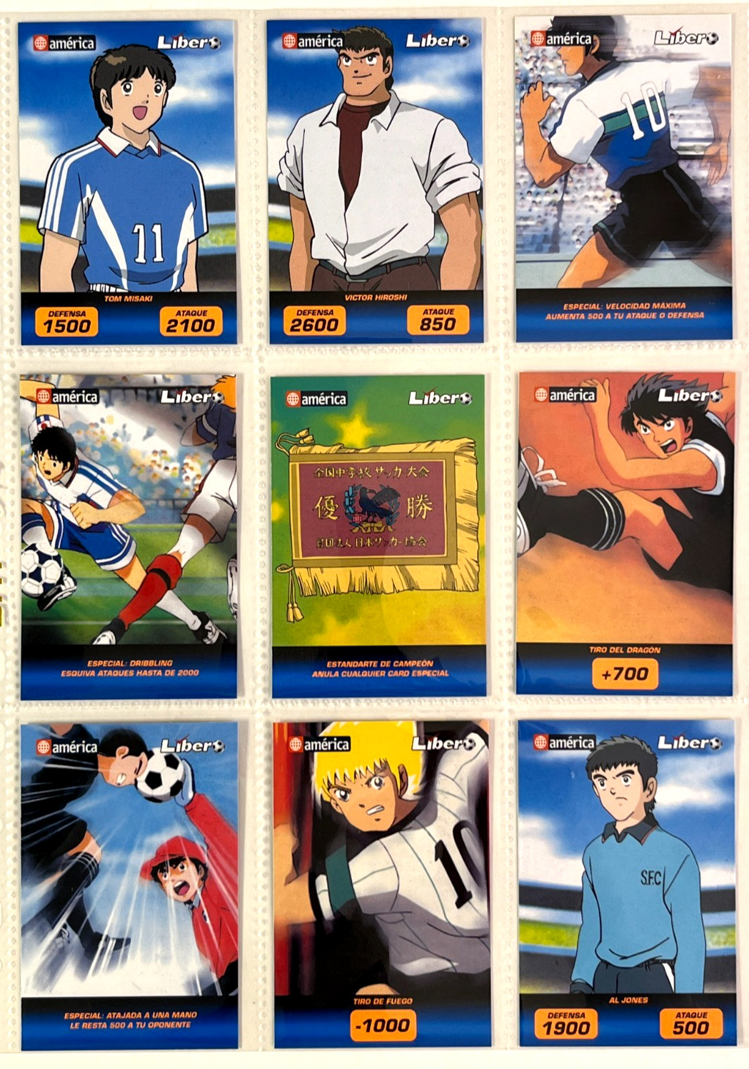 2004 CAPTAIN TSUBASA CARDS Libero Full Set 48/48 Peru Edition Promo TCG Oliver
