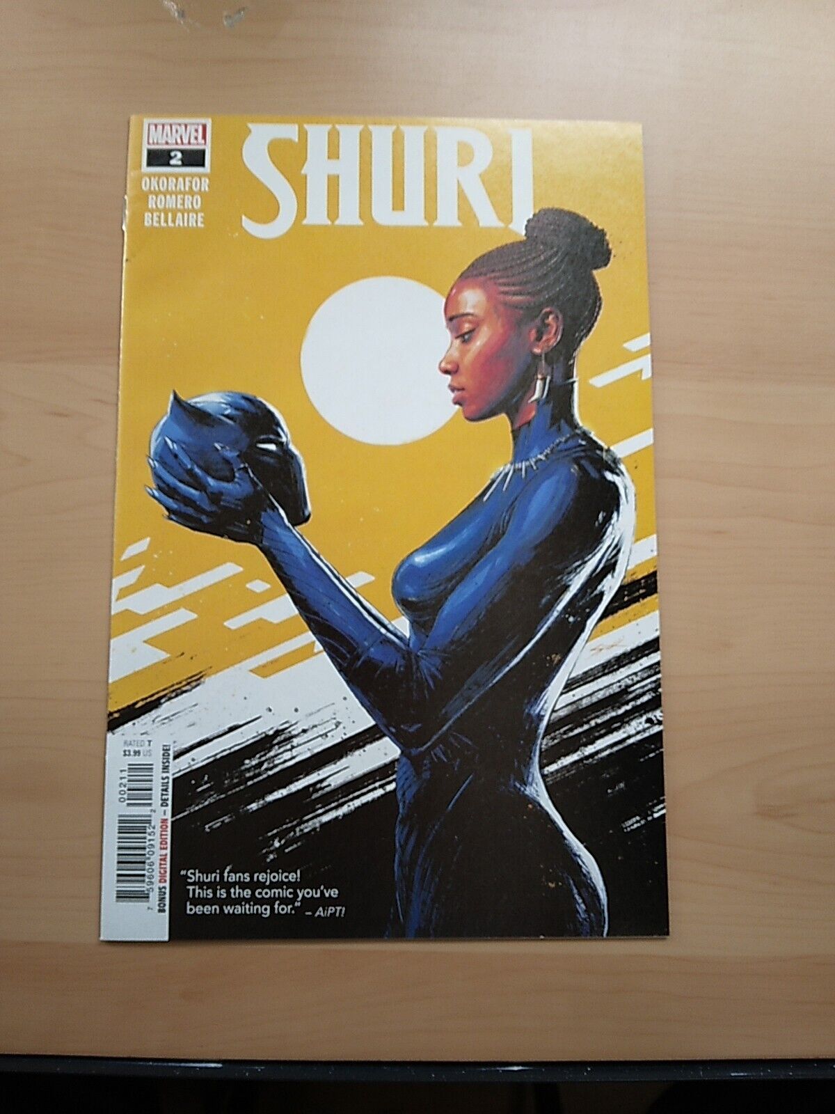SHURI #2 (MARVEL 2019) COVER A VF/NM